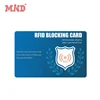 MDRBC08 New product Credit Card rfid blocker scanner guard card for Wallet /Passport