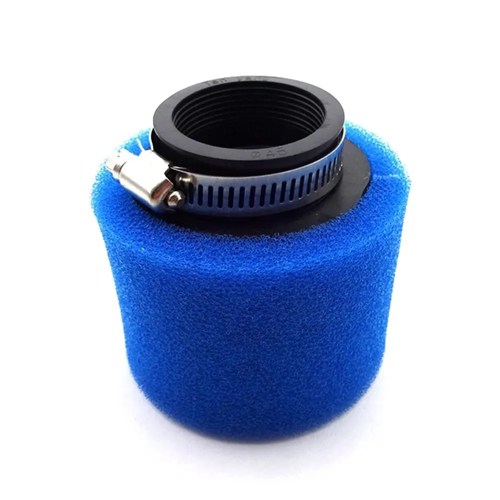 45mm Air Filter Yellow Clearner For  Pit Bike 125cc 140cc 150cc ATV Quad Scooter