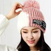 Hot sell good quality Autumn and winter women warm Mixed colored Knitted Wool Hat