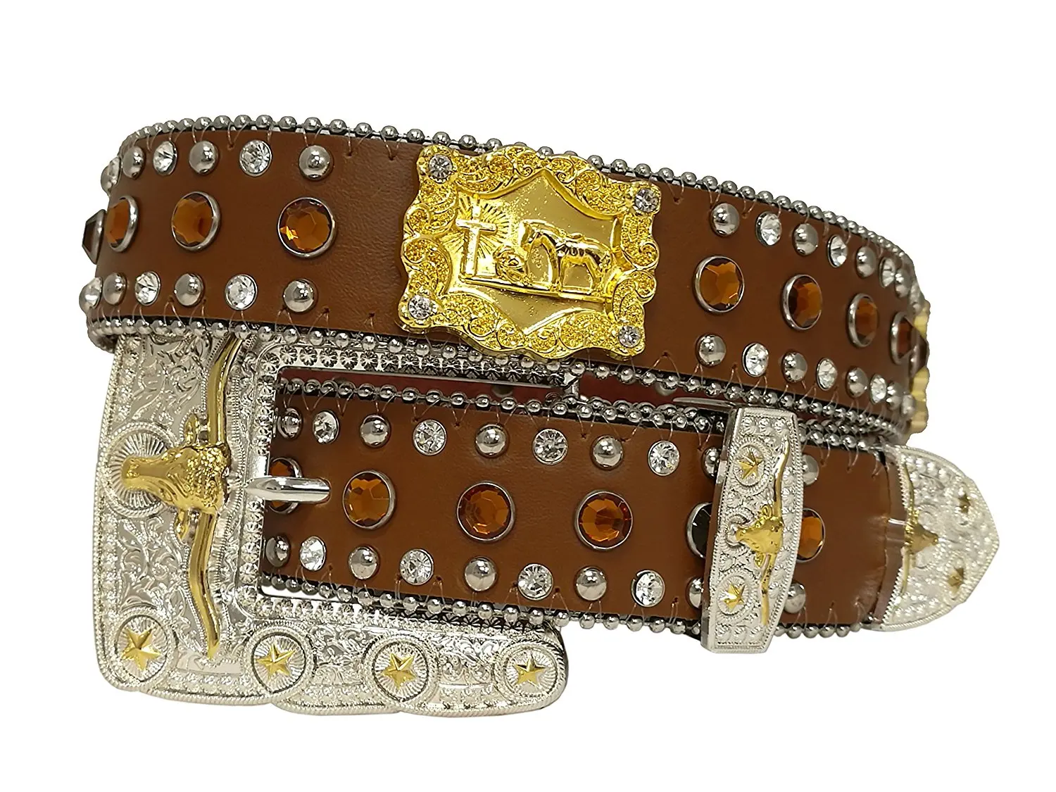 shiny cowboy belt