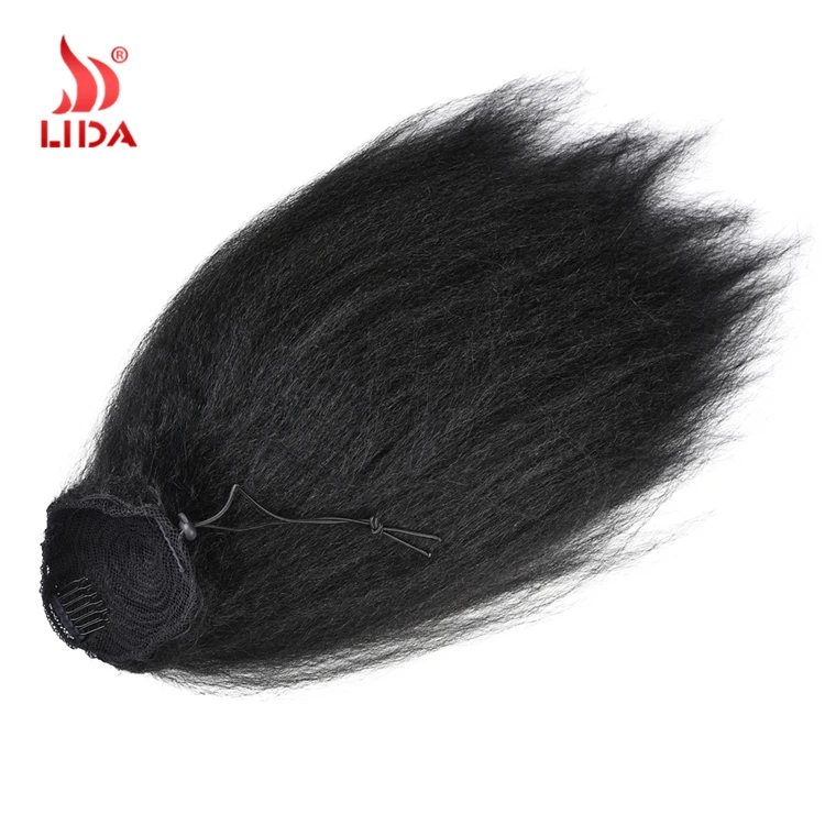 
Lida Synthetic kinky straight ponytail hair extension 18-24