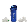 22*67mm Portable Waterproof Medicine Tablet Box Keyring Pill Case Earplug Holder container Keychain