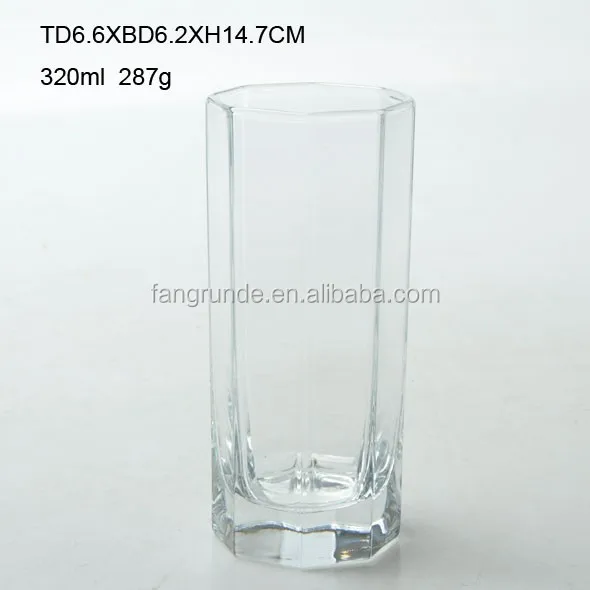 Hexagon Shaped Home Use Top Sell Glass Cup Buy Hexagon Shaped
