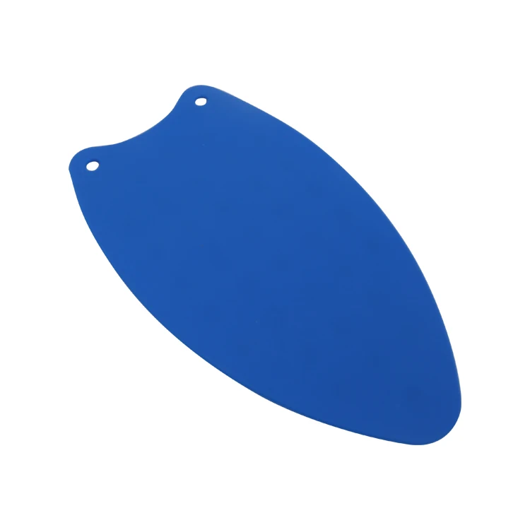 TOPBATHY Silicone Iron Hot Protection Rest Pad Mat Safe Surface Iron Stand Mat Rest Blue, 2pcs 