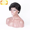Wholesale virgin short natural human hair wigs,cheap short brazilian human hair full lace wigs for black women