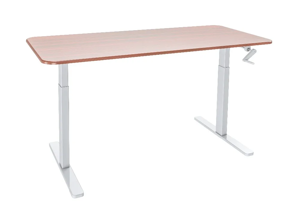 Vmhhd122 F06 Manual Height Adjustable Desk Frame With Removable Handle