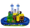Amusement Park rides Outdoor Playground Kids Small Electric Tourist Miniature Around The City Castle Train For Sale