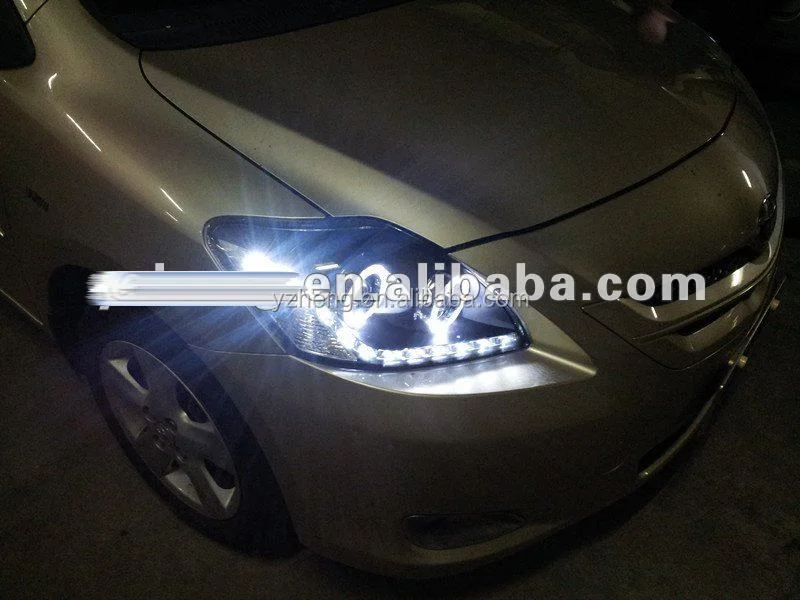 Vland manufacturer for car lamp VIOS headlights for 2008 2009 2010 2012  2013 for LED head lamp with turn signal+DRL