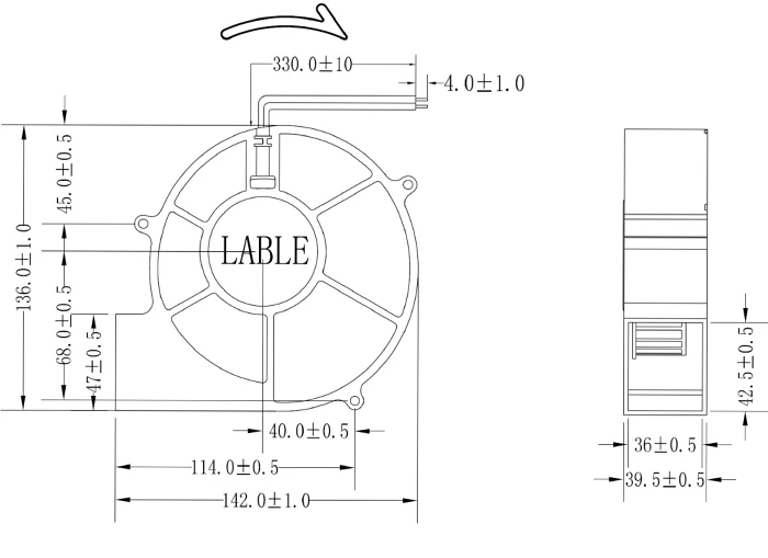 14540 12v Dc Car Radiator Fan Motor Low Power Consumption 12v Dc Blower Table 3d Printer Fan Buy 12v Dc Car Radiator Fan Motor 12v Dc Table Fan 12v Dc Blower Fan Product