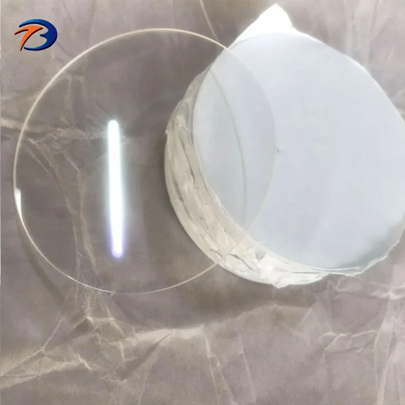 YBT sapphire circular flat optical plate glass window prices