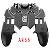 Mobile Game Controller with L1R1 L2R2 Triggers, Mobile Controller 6 Fingers Operation, Joystick Remote Grip Shooting Aim