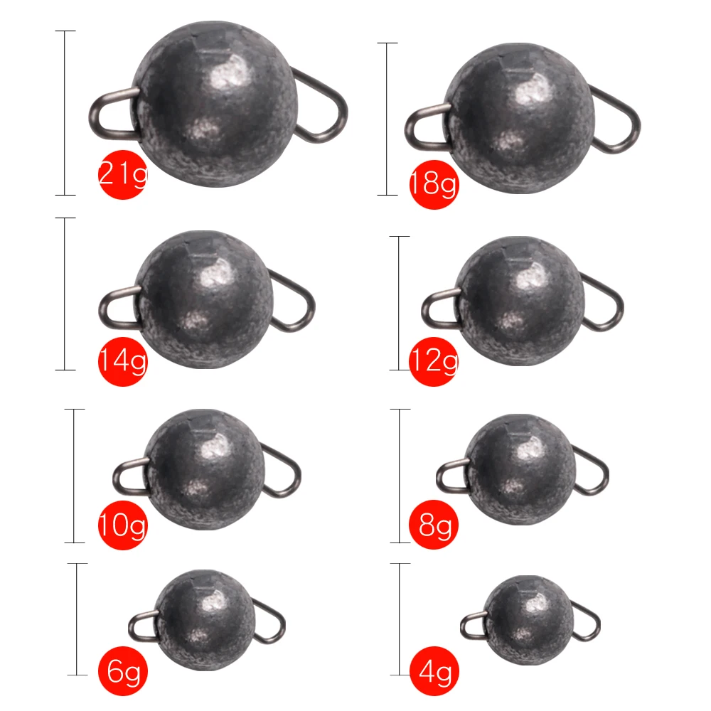  2019 new model swivel accessories molds lead sinker 4/6/8/10/12/14/18/21g lead hooked fish soft bait.jpg