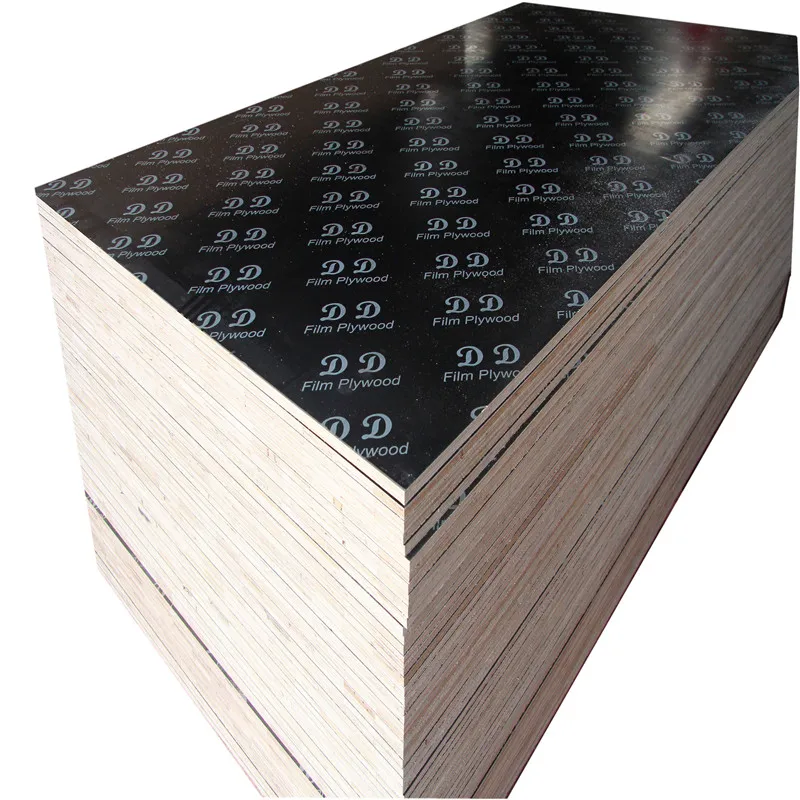 Concrete Precast 18mm 17mm Black Film 1220x2440mm Marine Plywood