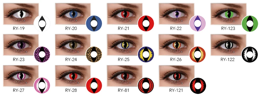 Featured image of post Cat Eye Halloween Contact Lenses A wide variety of halloween cat eye contact lenses options are available to you such as diameter center thickness and lenses color