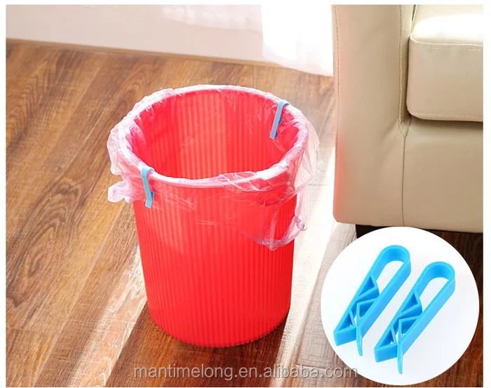 Home Storage Bag Clips/ Creative Garbage Bag Holder Clip/ Trash Folder