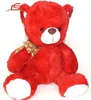 Red Teddy Bear Plush Stuffed Animal Toy Factory 2016 Plushie 11" Tall Toy Doll