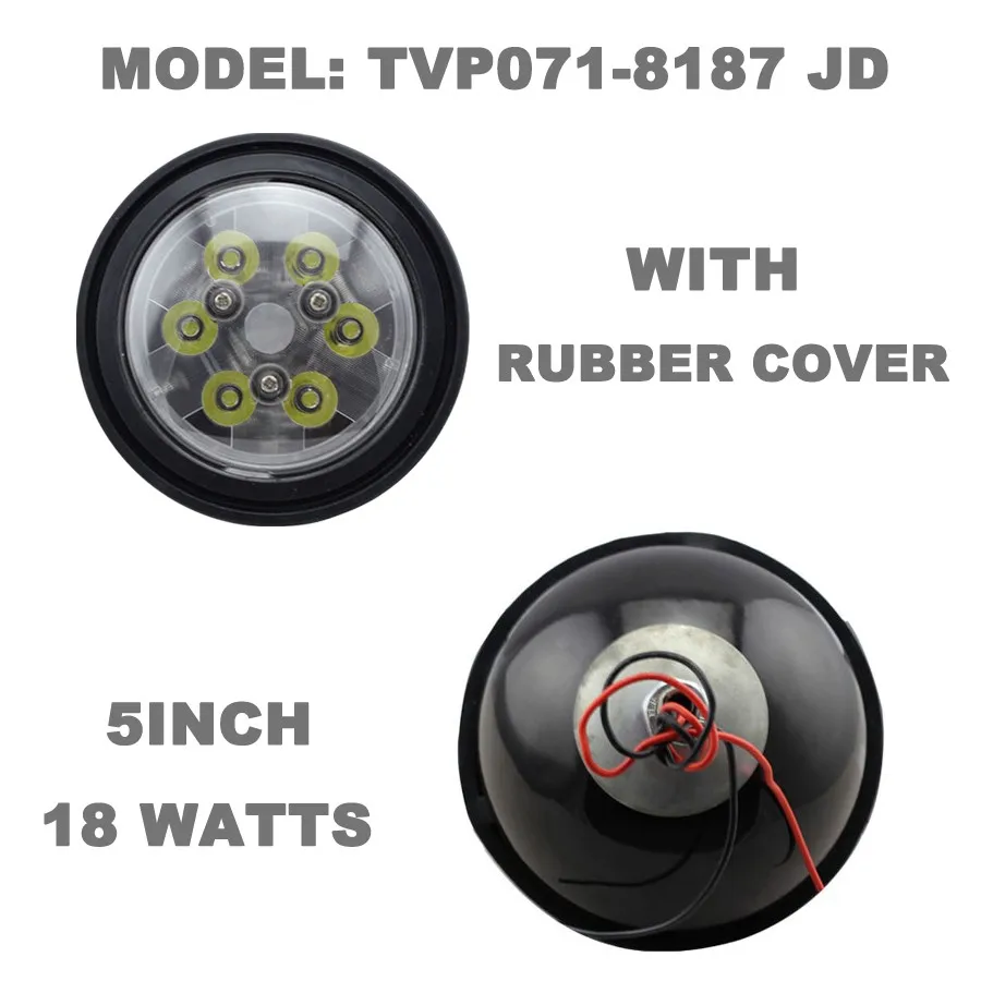 12v Tractor And Trailers Work Light 18w Tractor Headlights Led Lamps