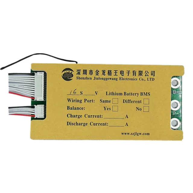 Lifepo4 Battery Management System 16s 48v 40a With Bms For Lithium Ion Battery Buy Bmspcm For 1082