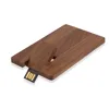 Promotional cheap custom Wood card U Disk