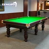 Solid wood cheap price 8ft 9ft billiard snooker pool table for sale