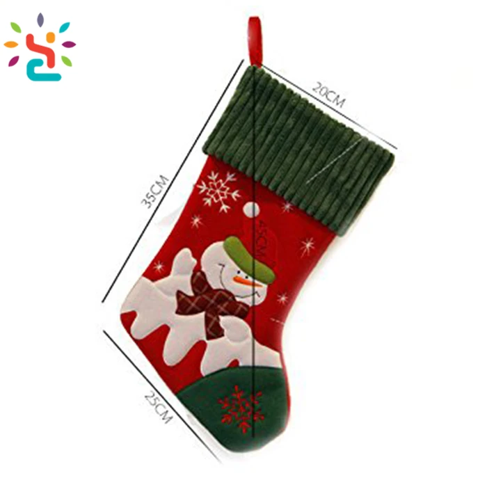 Blank Christmas Stockings Decoration Felt Decor New Christmas Socks For ...