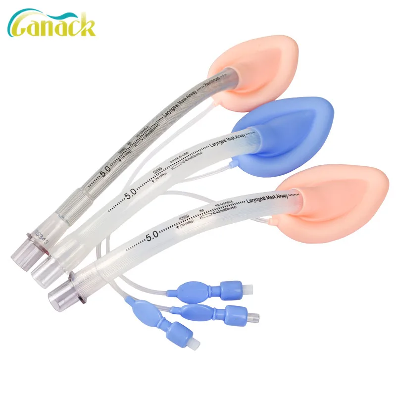 Medical For Surgery Disposable Silicone Laryngeal Mask Airway With Ce
