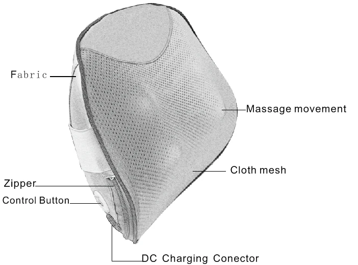 Best Selling Electronic Shiatsu Vibration Jade Stone Back Massager As Seen On Tv Buy Back