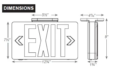 exit sign10size