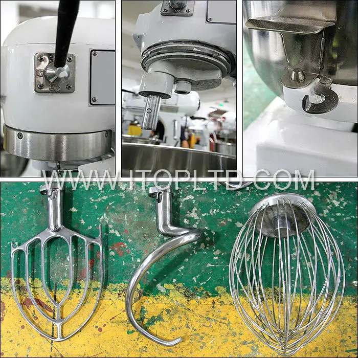 Mezclador Eléctrico De Alimentos Para Panadería,3 Funciones,Comercial