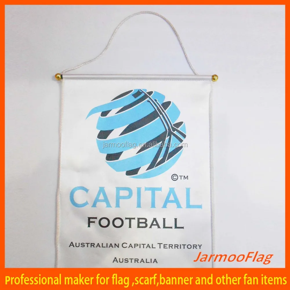 Custom Flag Soccer Team Pennant Buy Flag Soccer Team Pennant,Satin