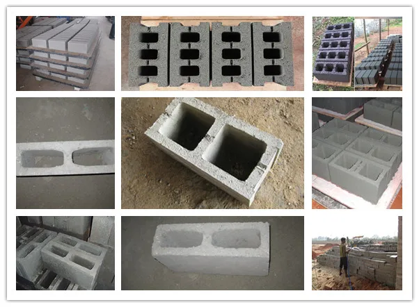 QT40-1 Manual Cement Plastic bmm300 Brick Making Machine Price list