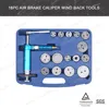 Auto tool set 16pc Brake Caliper Wind Back Tool Kit, Auto Body Repair Tools (VT01190)