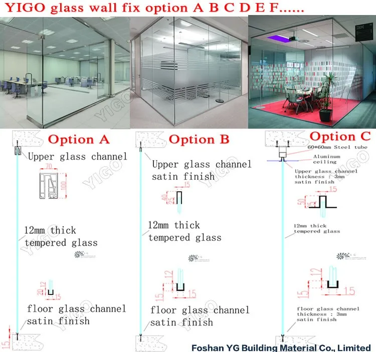 Glass Wall Prices Free Standing Office Partitions Buy Internal Glass Partitions Partition Walls Office Room Partitions Product On Alibaba Com