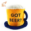 Promotional Oktoberfest cup shaped beer bucket hat funny party hats