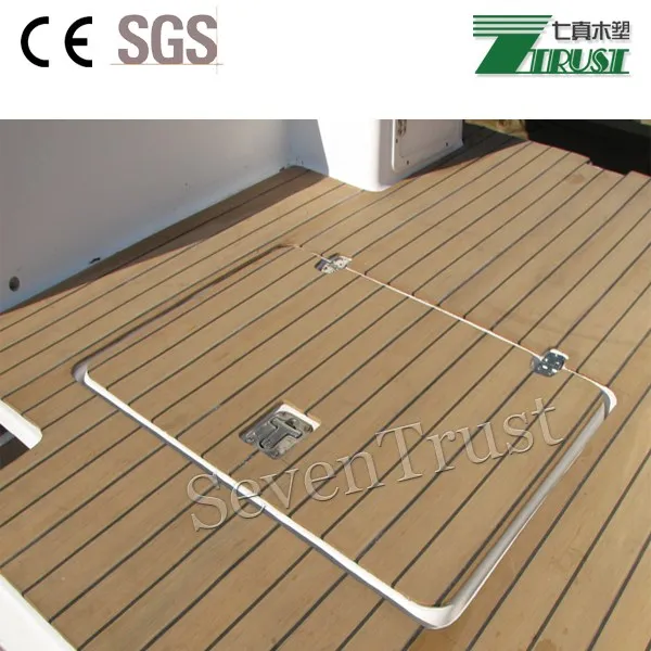 Teak Deck Synthetic Teak Decking For Yachts Boats Pools Terraces