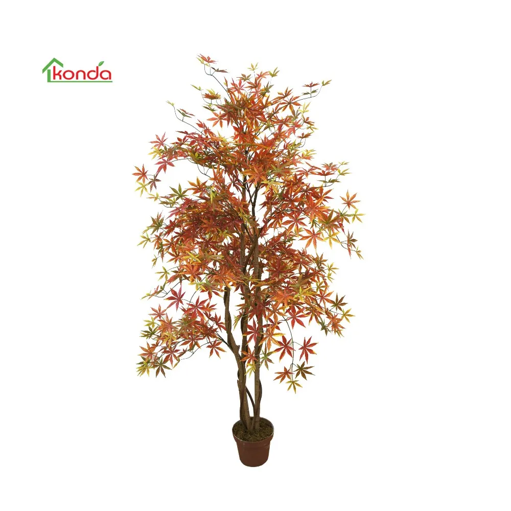 H180cm Artificial Maple Tree Potted Buy Japanese Maple Tree