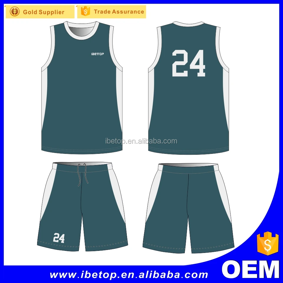 Cari Kualitas Tinggi Terbaik Desain Jersey Basket Hijau Produsen Dan