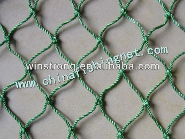 polyester net dark green