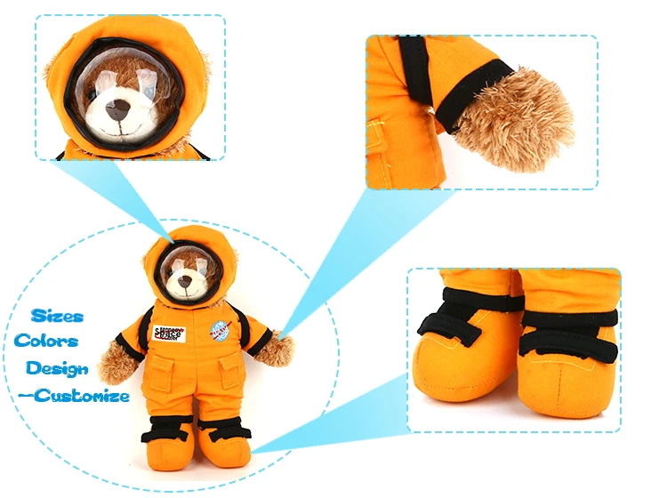 astronaut bear plush