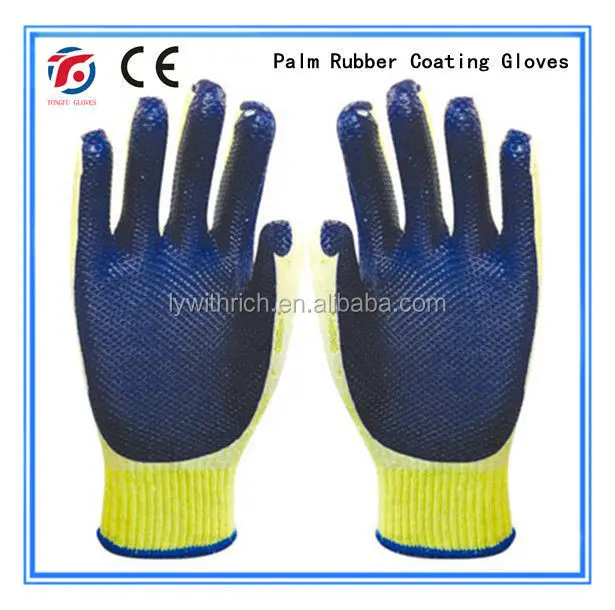 10g Green Latex Coated Rubber Glove Hand Job Buy Rubber Glove Hand
