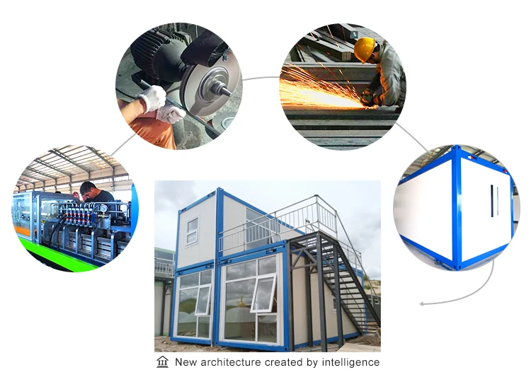 Creative modular prefabricated container homes china
