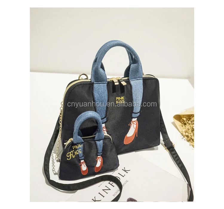 Promocional 2018 Nuevo Modelo Denim Grande Bolso De Hombro Bolsas Deportivas Bolso Negro Piel Bolsos Cartera De Mano Bolsos Grises Borlas Mujeres 2pc Promocional 2018 Nuevo Modelo Denim Grande Bolso De Hombro Bolsas Deportivas Bolso Negro Piel Bolsos Cartera De Mano Bolsos Grises Borlas Mujeres 2pc