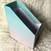 Office School Supplies Custom Printed Collapsible Desktop Cardboard A4 File Holder for Document Magazine