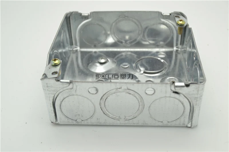 3x3 Single Gang Height Electrical Steel Switch Box Knockout Box Buy