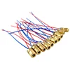 (pack of 100pcs)5V 650nm 5mW Laser Red Dot Module red laser sight red laser diode pointer Hot sale
