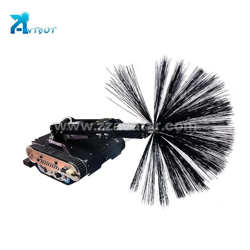 Round Brush 3501000mm Diameter Air Duct Cleaning Equipment Rental