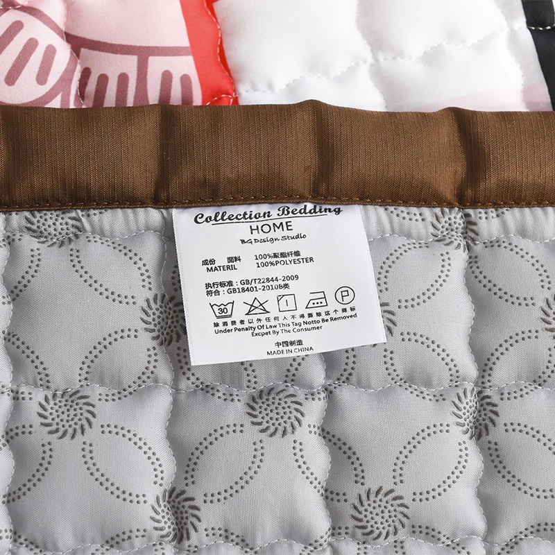 comfortable soft cotton folding baby play game mat creeping mat