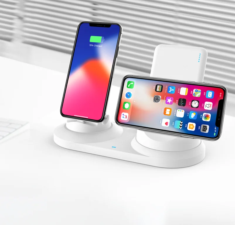 amazon bestseller 4-in-1 charging station wireless charger stand