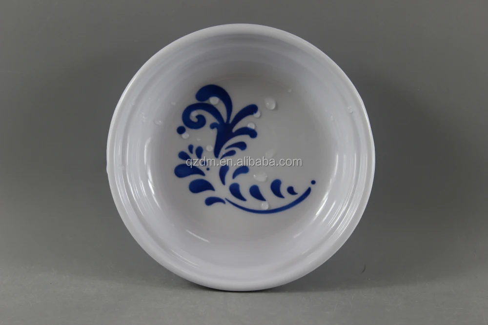 Round Melamine Soy Source Dish