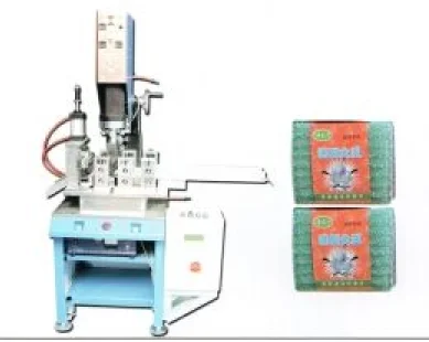 Kitchen sponge scouring pad making machine